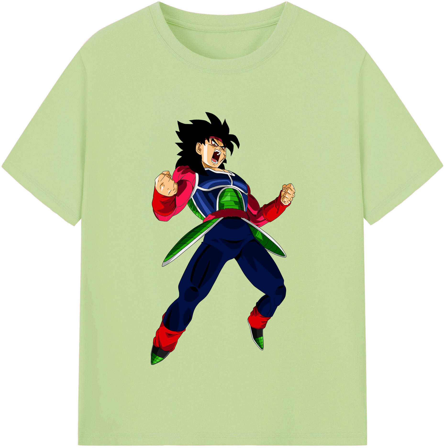 （画像用） ドラゴンボール バーダック DRAGON BALL Burdock 綿100％半袖Tシャツ（フロントプリント）